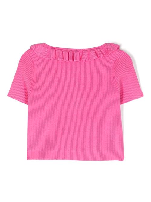 Maglia bambina rosa Miss Blumarine | IA4023MS49IX0560